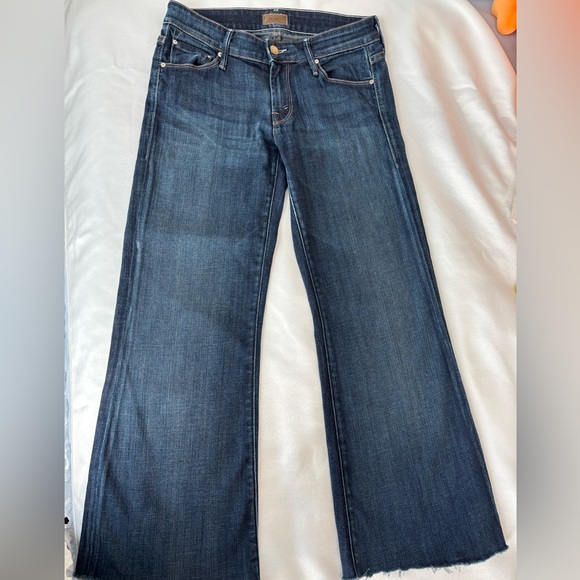 MOTHER Jeans SZ25 High Waisted Double Rider Skimp - Picture 13 of 13
